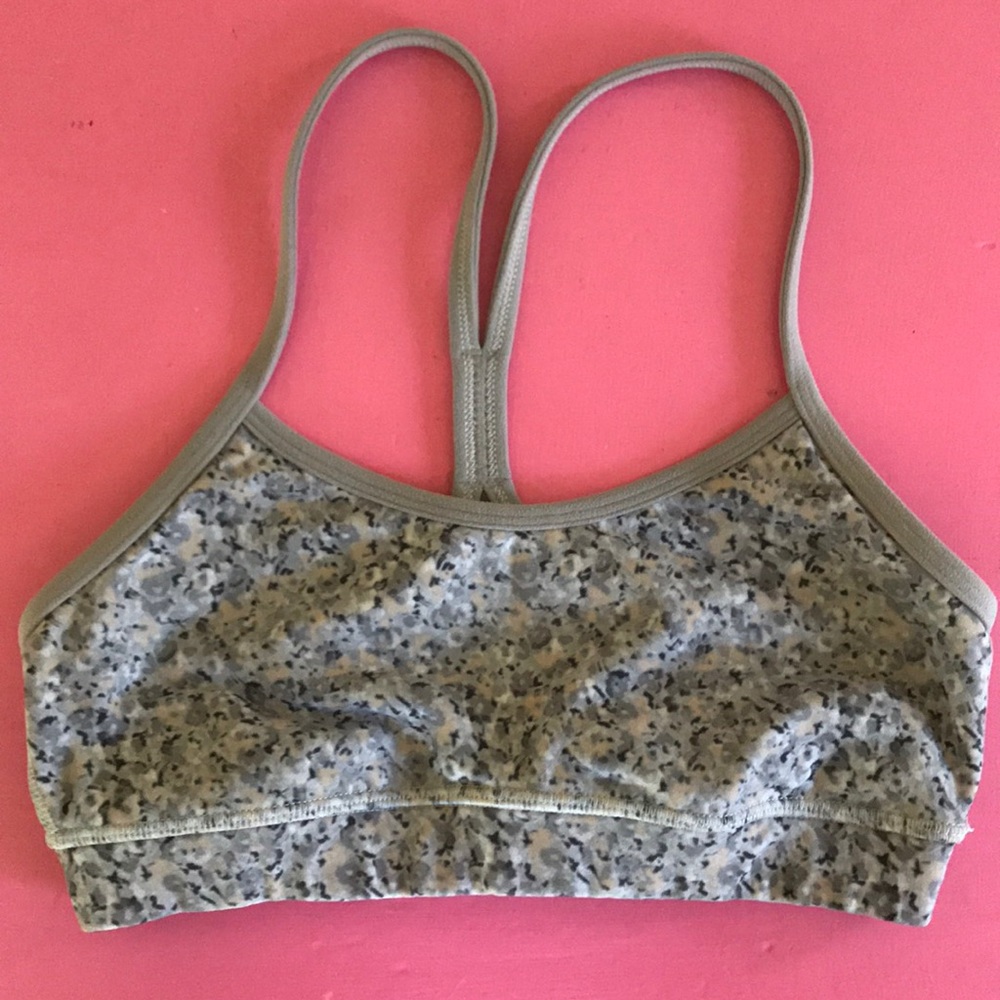 Lululemon Flow Y Bra S2 Rare Petit Fleur print
